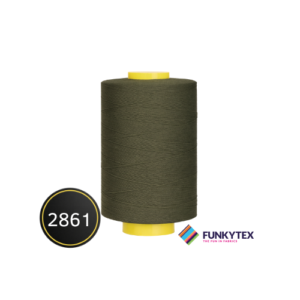 Atelier Naaigaren 1000 meter Funkytex Legergroen