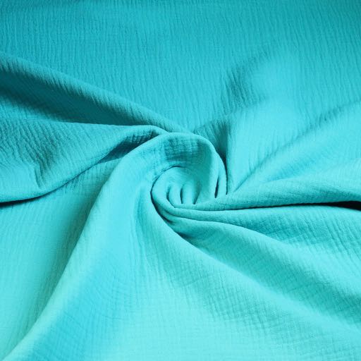 Hydrofiel Baby Katoen Turqoise