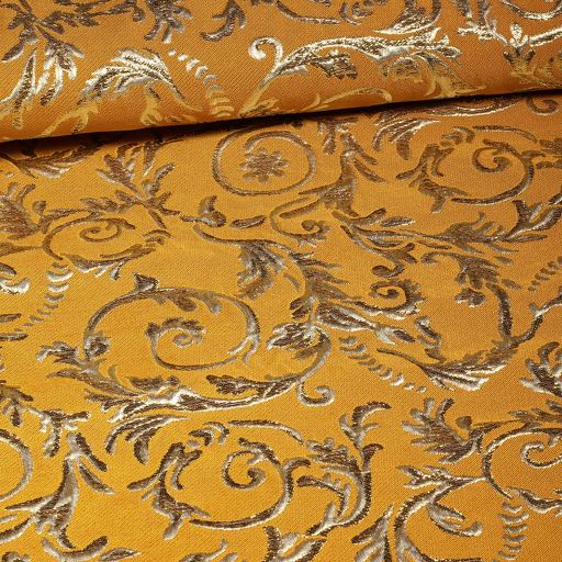 Barok Jacquard oker geel/goud