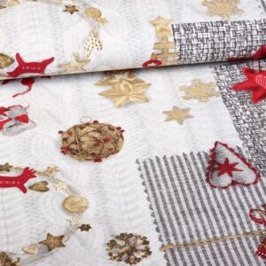 Kerstbal Mix Ottoman