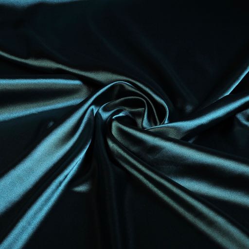 Silky Satijn Stretch Petrol