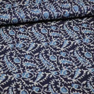 Katoen Voile Batik paisley