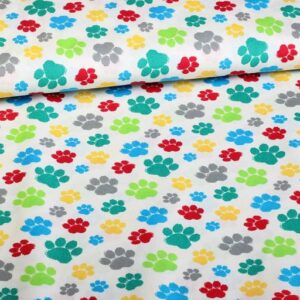 Katoen Hondenpoten Wit