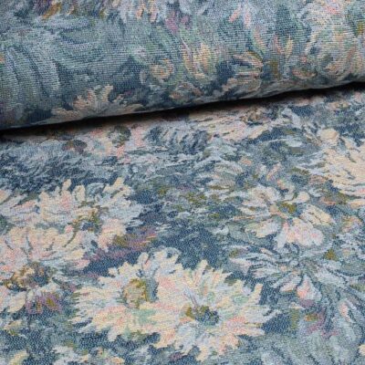 Gobelin stof vintage bloemen