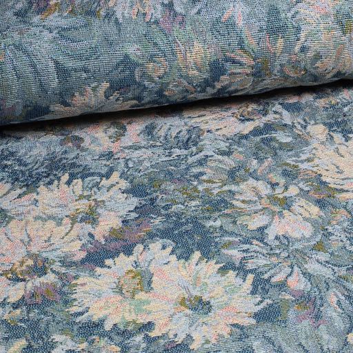 Gobelin stof vintage bloemen