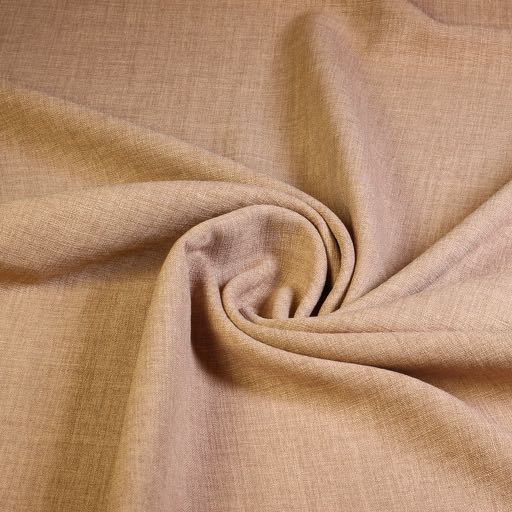 Linnenlook stof taupe melange