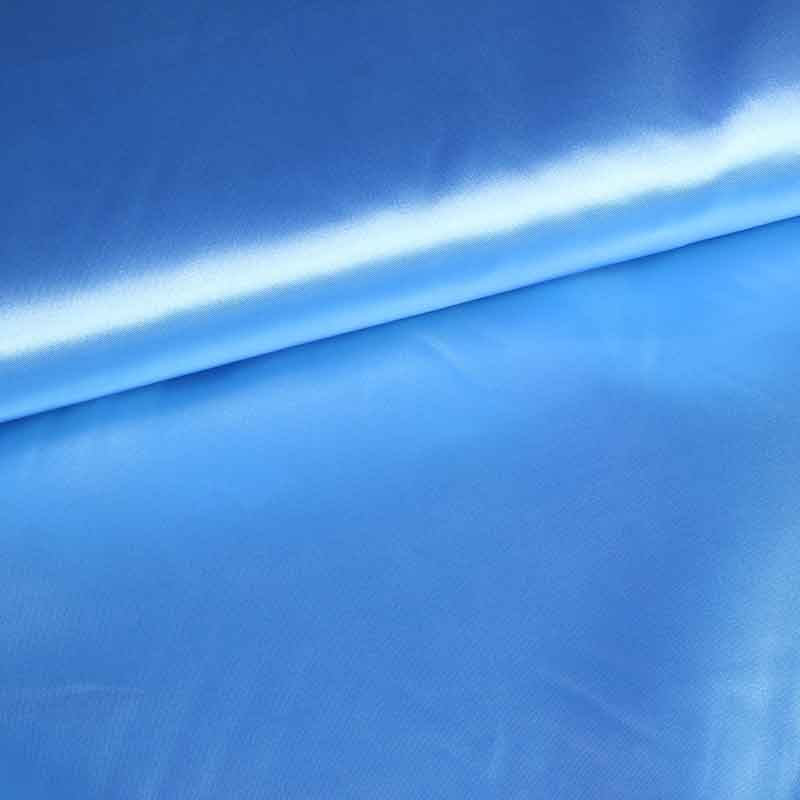 Satijn stof babyblauw
