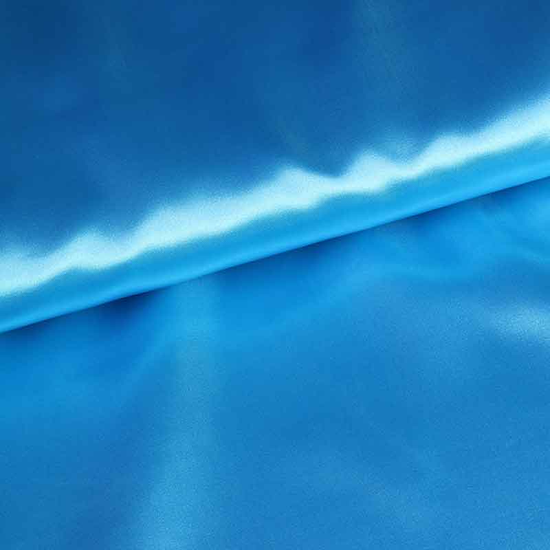 Satijn stof aqua
