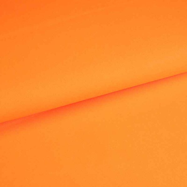 Terlenka stof fluor oranje