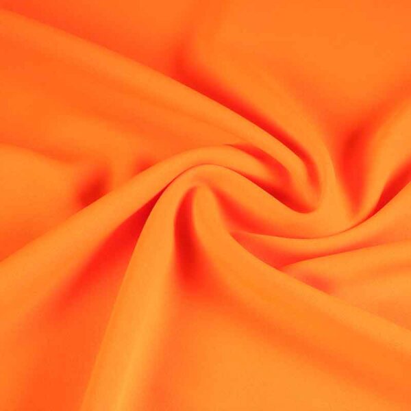 Terlenka stof fluor oranje