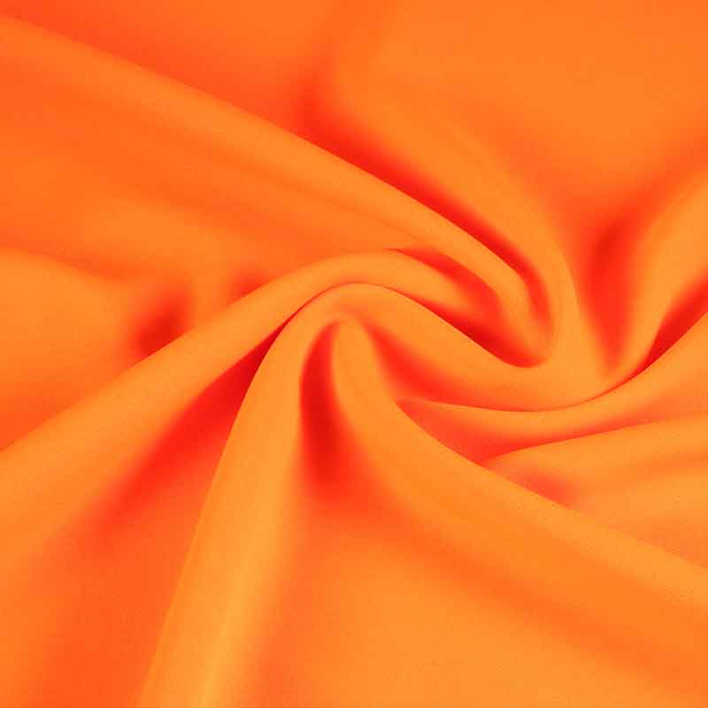 Terlenka stof fluor oranje
