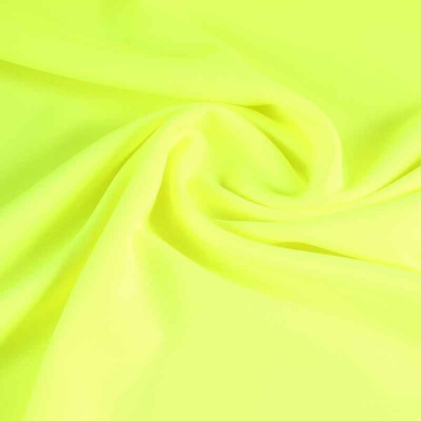 Terlenka stof fluor geel