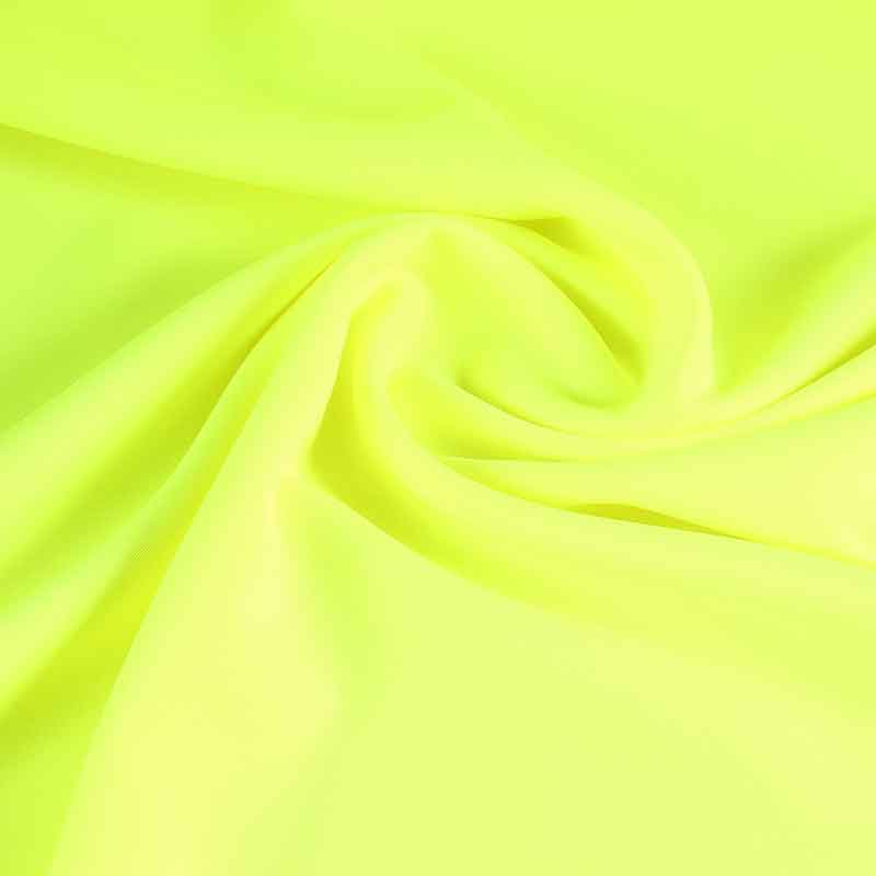 Terlenka stof fluor geel