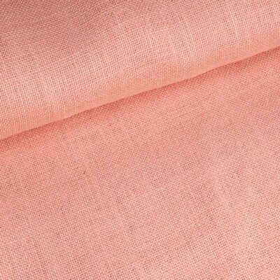 Jute stof oud roze