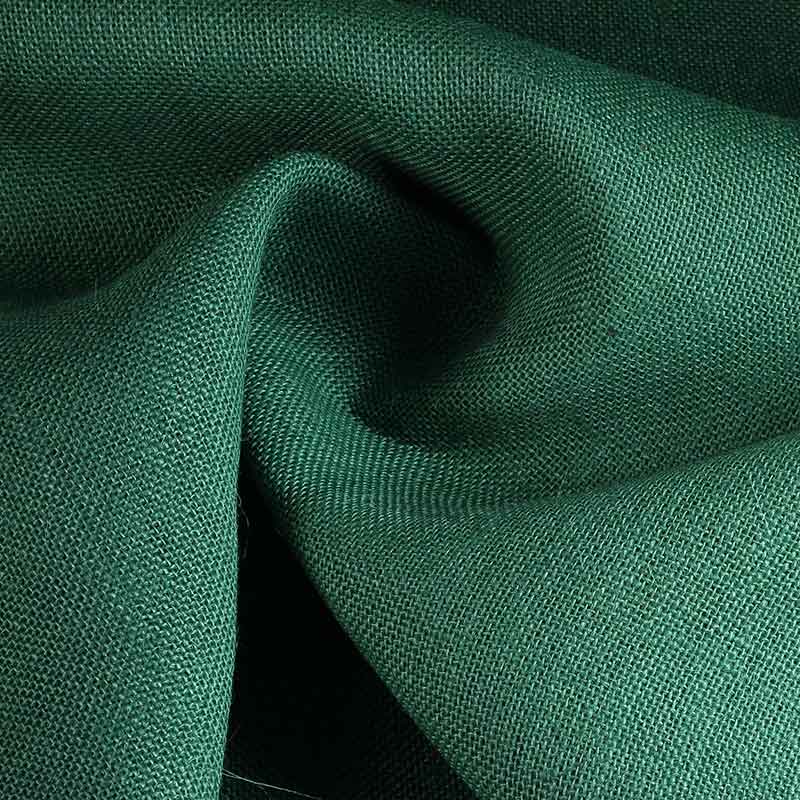Jute stof groen