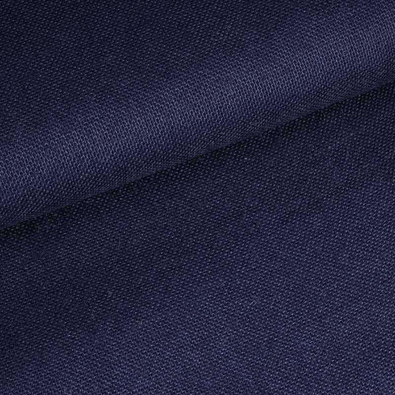 Jute stof donkerblauw