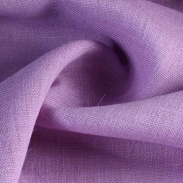 Jute stof lila