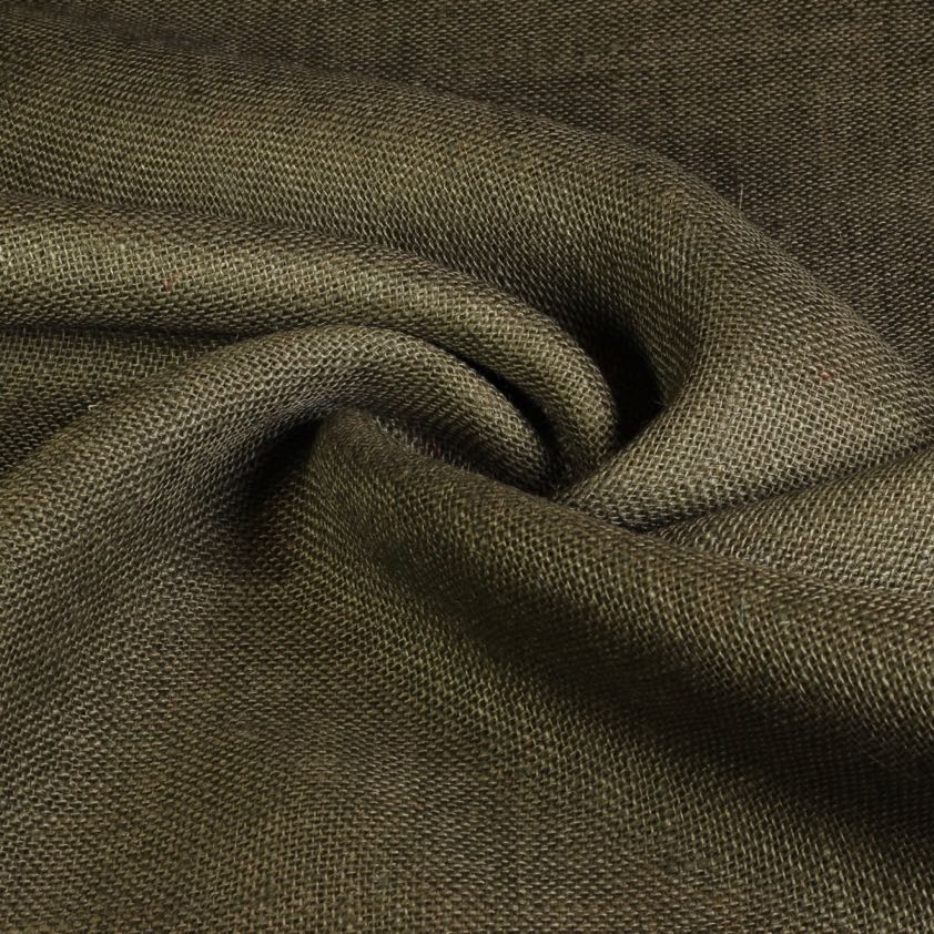 Jute stof groen