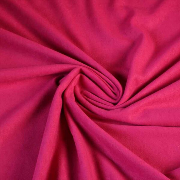 Suedine stof fuchsia