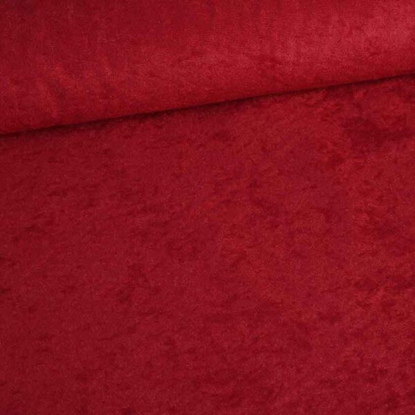 Suedine stof bordeaux