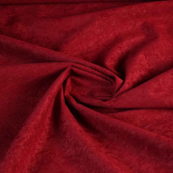 Suedine stof bordeaux