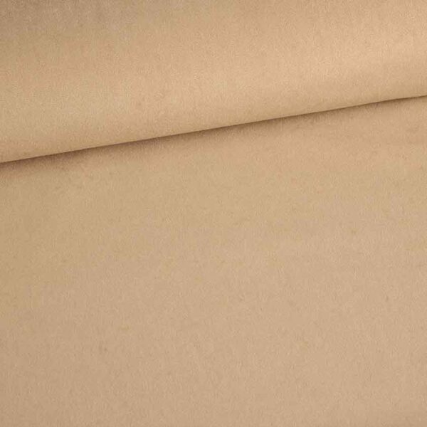 Suedine stof beige