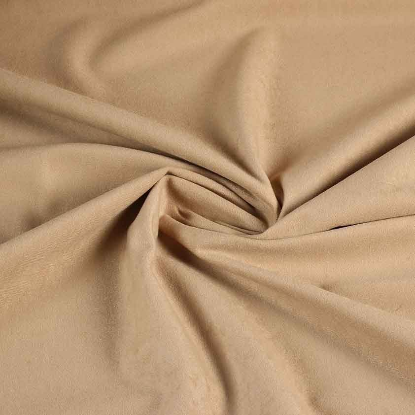 Suedine stof beige
