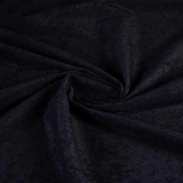 Suedine stof navy