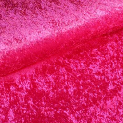 Velours de panne fuchsia