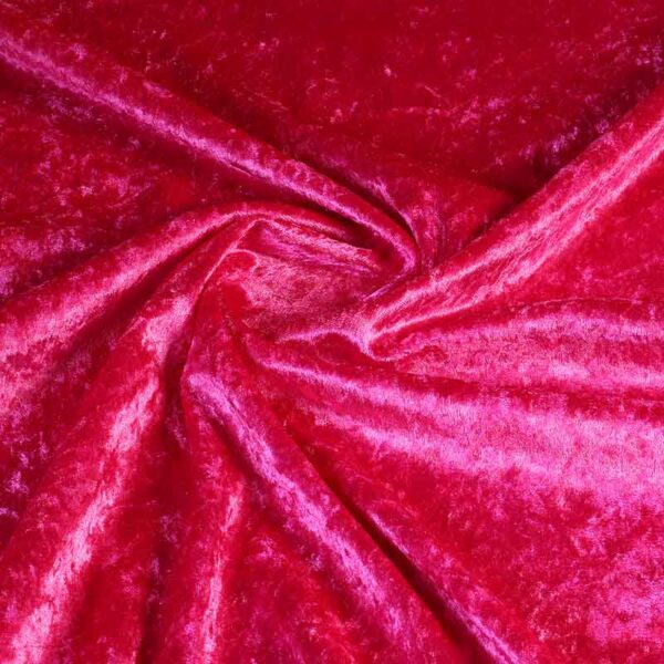 Velours de panne fuchsia