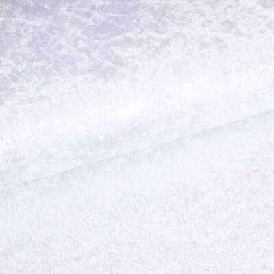 Velours de panne wit