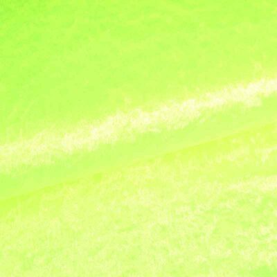 Velours de panne stof fluor geel