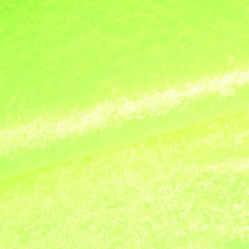 Velours de panne stof fluor geel
