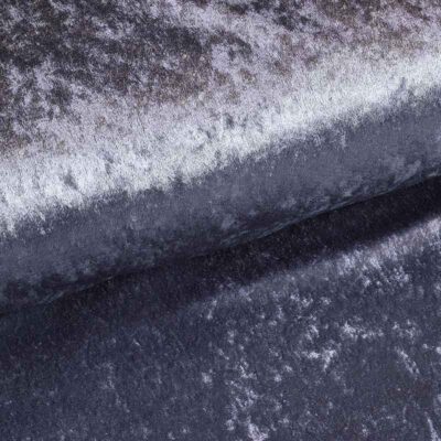 Velours de panne stof antraciet