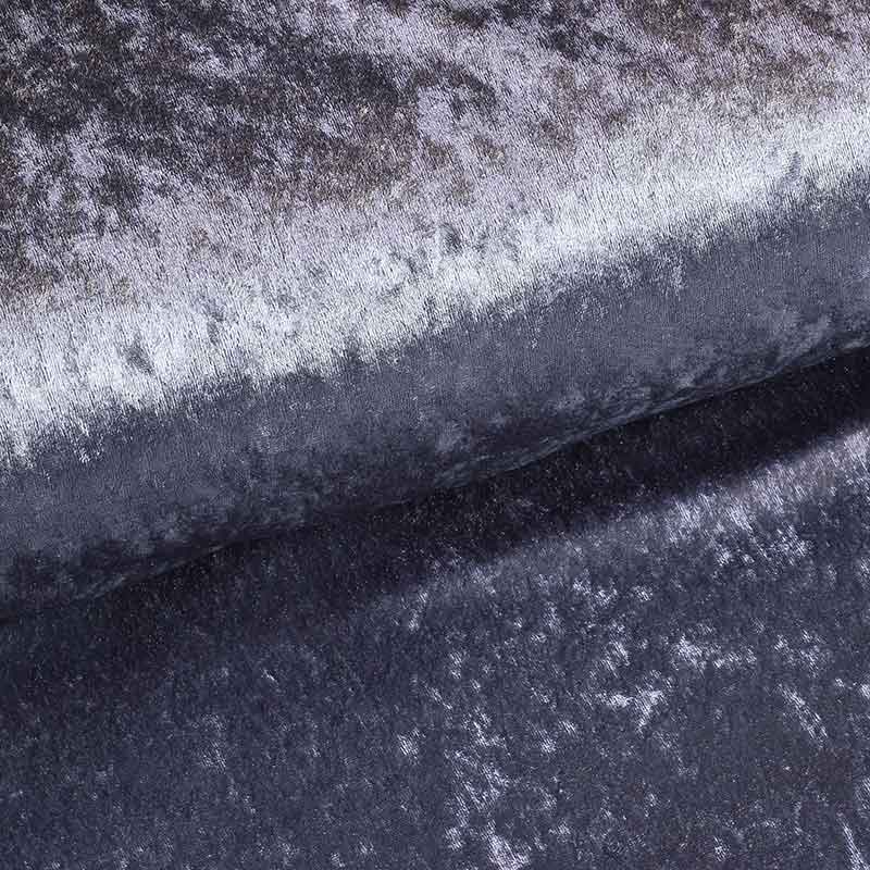 Velours de panne stof antraciet