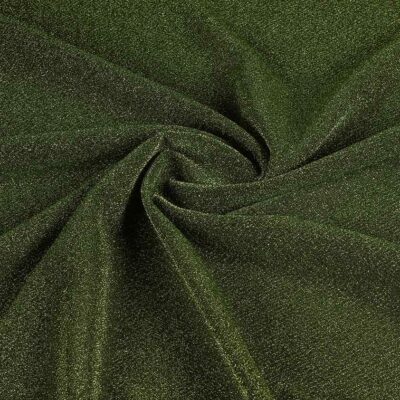 Tricot stof lurex lime