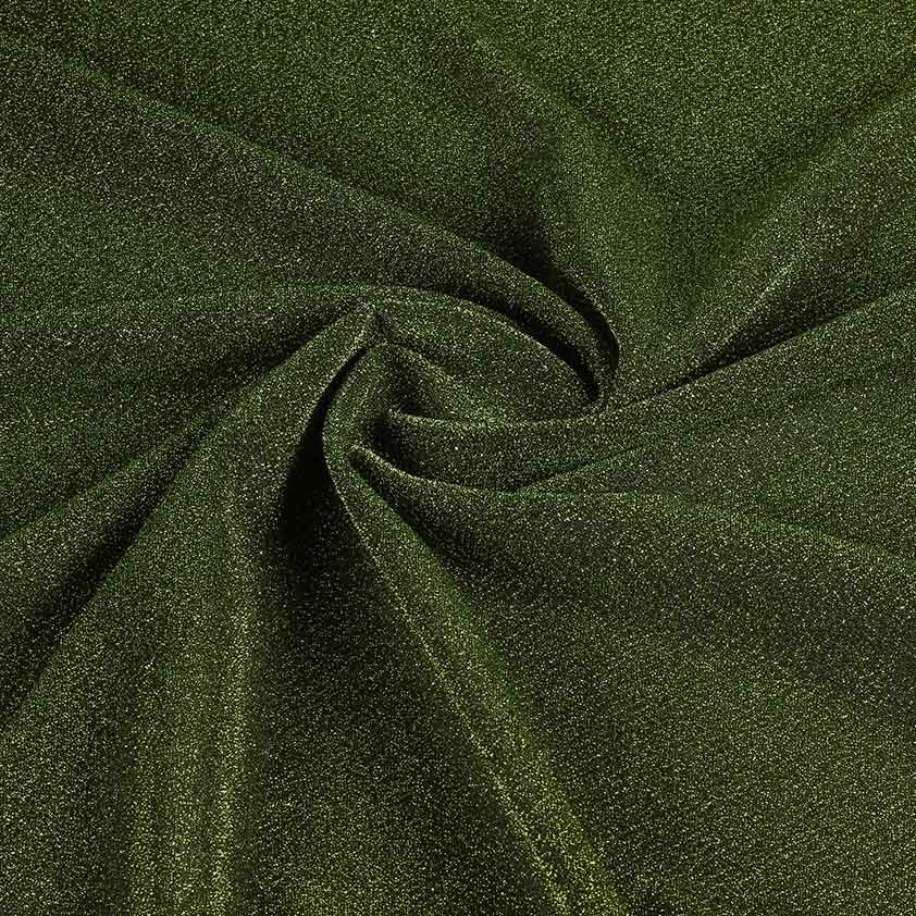 Tricot stof lurex lime