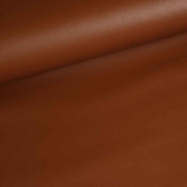 Nep leer cognac