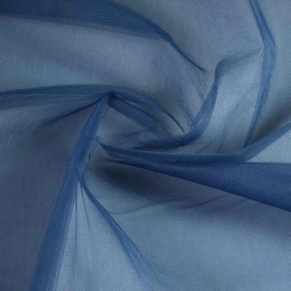 Bruidstule donkerblauw