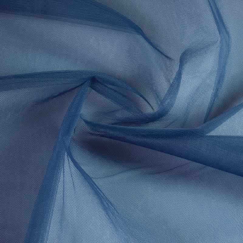 Bruidstule donkerblauw