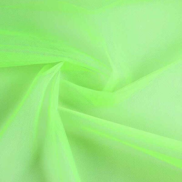 Bruidstule fluor groen