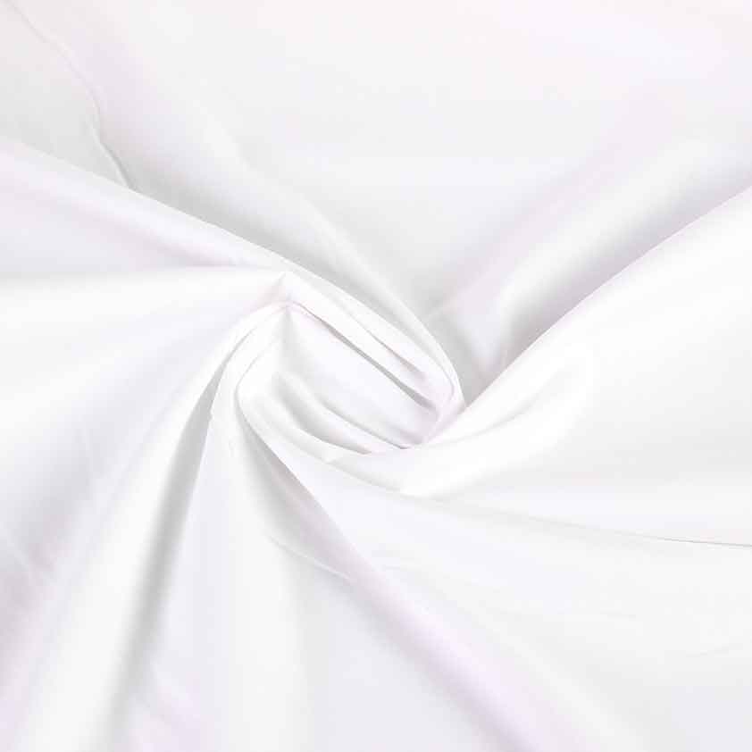 Poplin stof wit