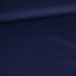 Poplin stof navy