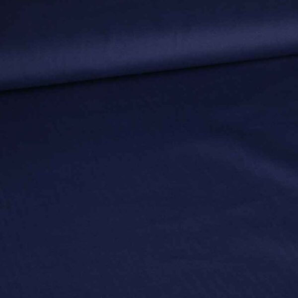 Poplin stof navy