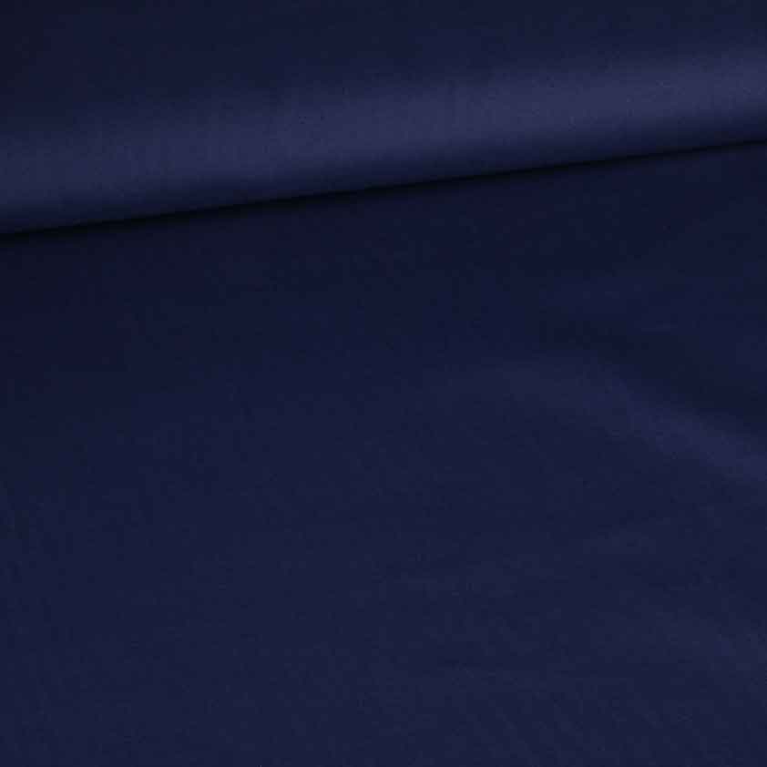Poplin stof navy