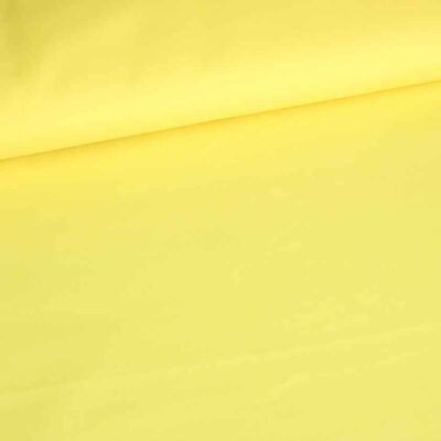 Poplin stof geel