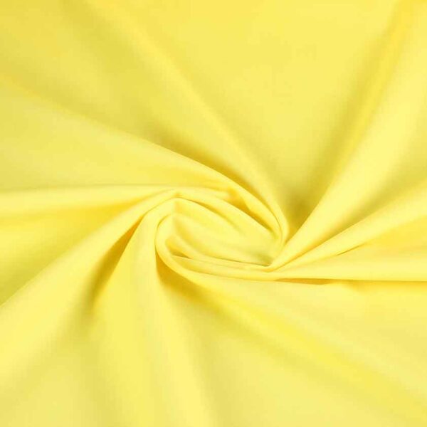 Poplin stof geel
