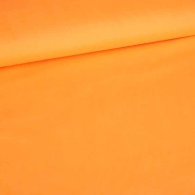 Poplin stof oranje