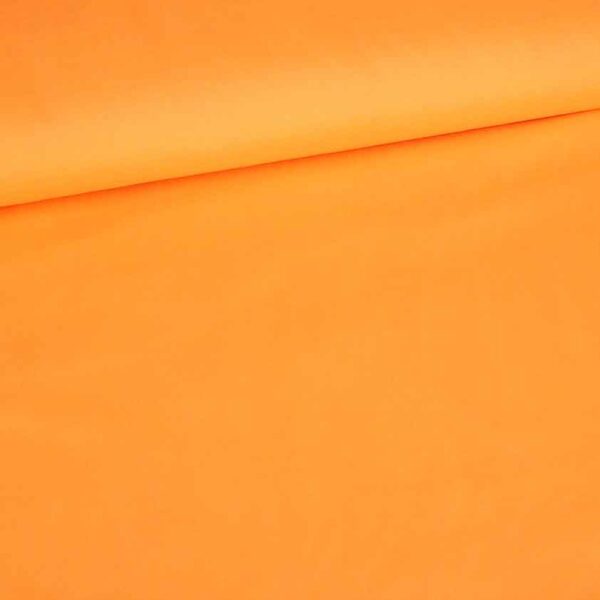 Poplin stof oranje