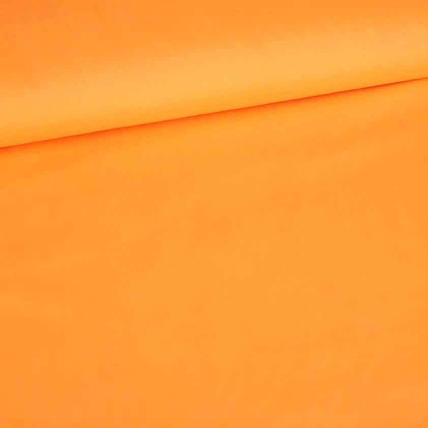 Poplin stof oranje